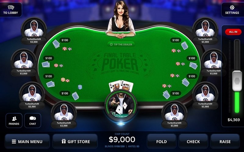 Poker là tựa game đỉnh cao và hấp dẫn tại nhà cái 88AA