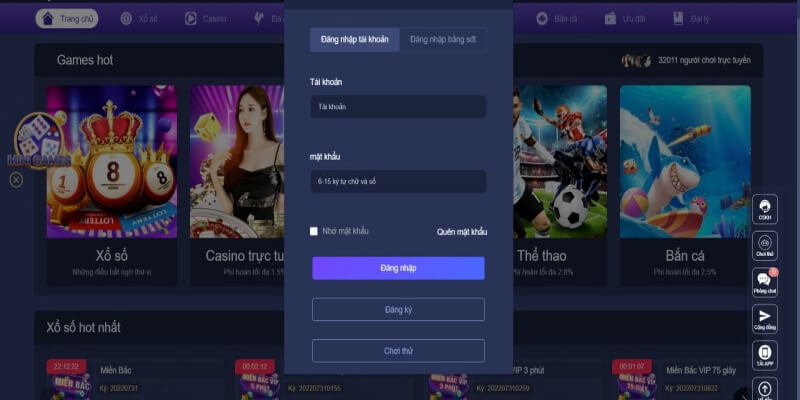 Đăng nhập vào nhà cái AA88 nhanh chóng, an toàn